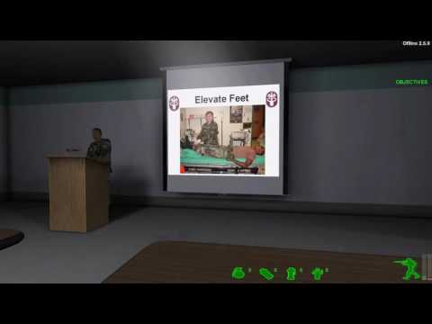 America's Army 2 Training: Treat Shock - Medic Training