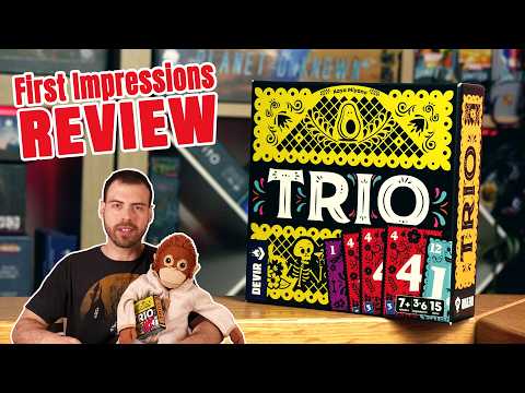 The Only Card Game Everyone Needs! | Trio Review