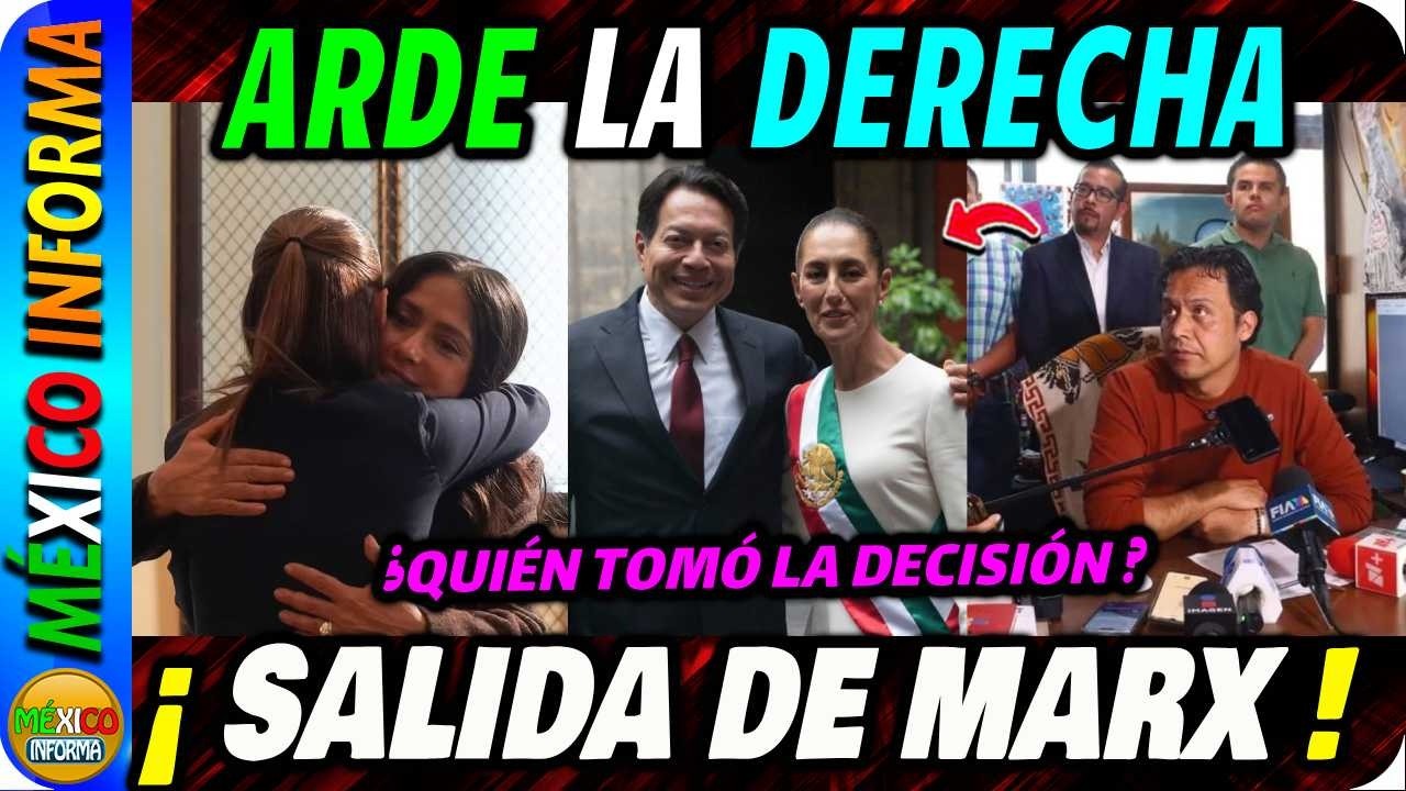 ARDE LA DERECHA. NO ESTÁN CONTENTOS CON NADA. CRITICAN A SALMA, A SHEINBAUM Y SE BURLAN DE MARX.
