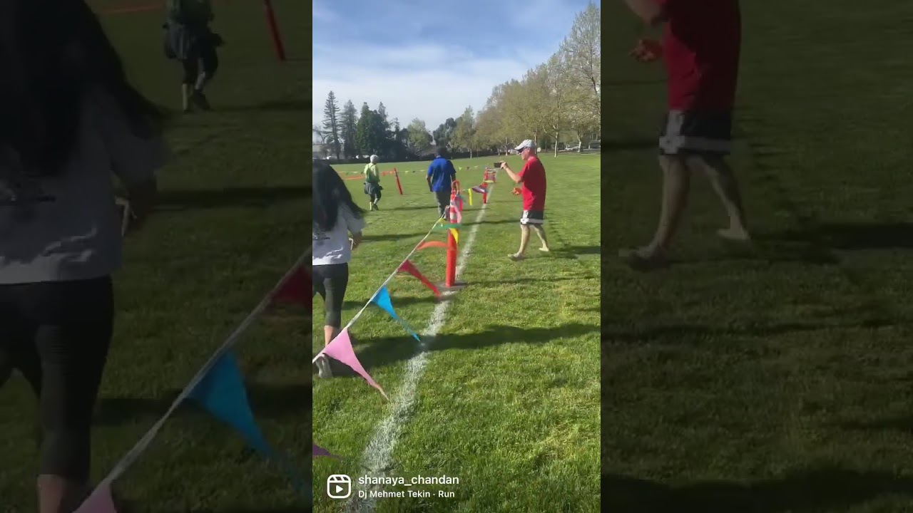 Gingerbread school fun run | Pleasanton California #shorts