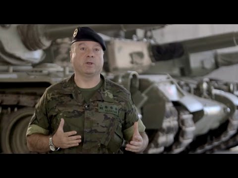 Carros de combate... de museo en 'El Goloso'