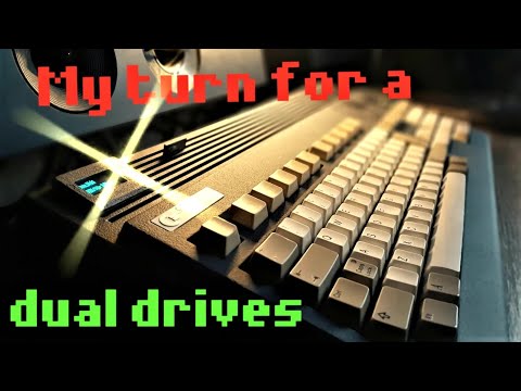Amiga 1200 internal dual drive step-by-step