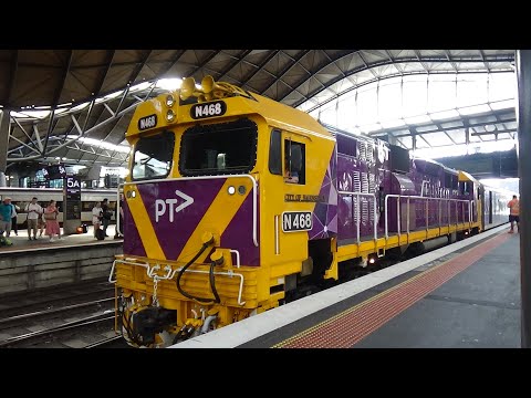 V/line N Classes At Southern Cross Station