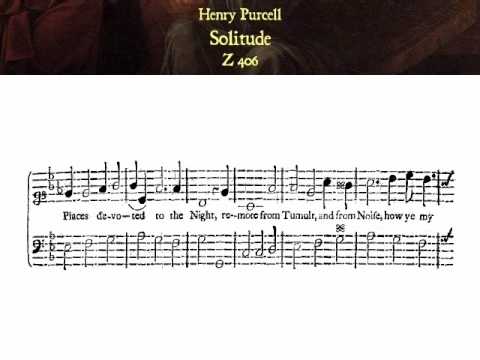 Purcell: Z 406. Solitude - Brandes (Springfels, McGegan)