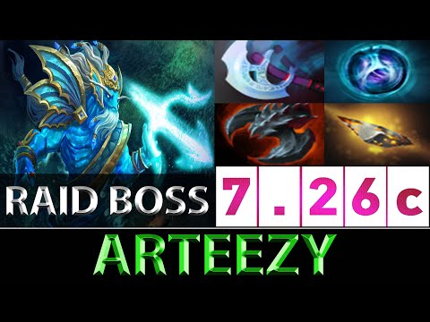 Arteezy [Morphling] 46K Damage Full Raid Boss Status ► Dota 2 7.26c