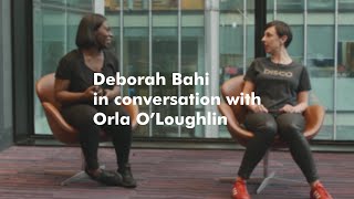 Deborah Bahi in conversation with Orla O'Loughlin video