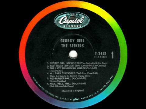 Georgy Girl by The Seekers on MONO 1966 Capitol LP Record.