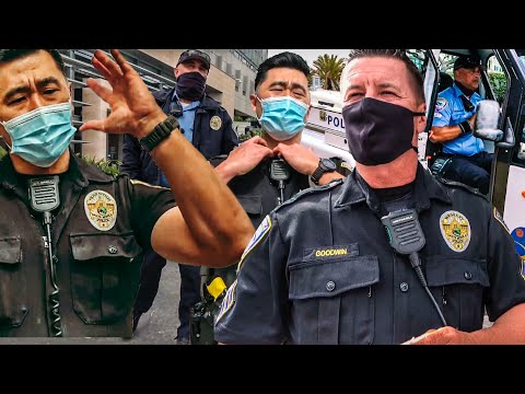 Man schools Santa Monica Police for Mr Checkpoint