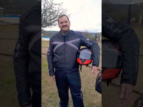 Llegaron de Piamonte, Pcia. de Santa Fé ... Adrián y Laureano, padre e hijo, juntos a la par 🏍💥 🏍💥
