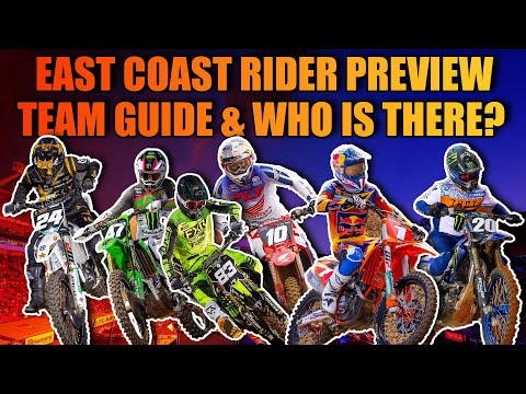 250Class East Coast Rider Preview & Team Guide & Who Is There ???