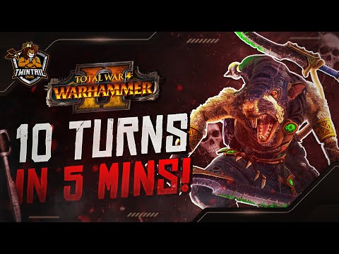 Deathmaster Snikch  - First 10 Turns Guide in 5 Mins! Total War: Warhammer 2 (VH / ME)