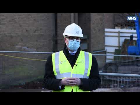 Future Pathology - demolition begins for new laboratory at St James's Hospital in Leeds