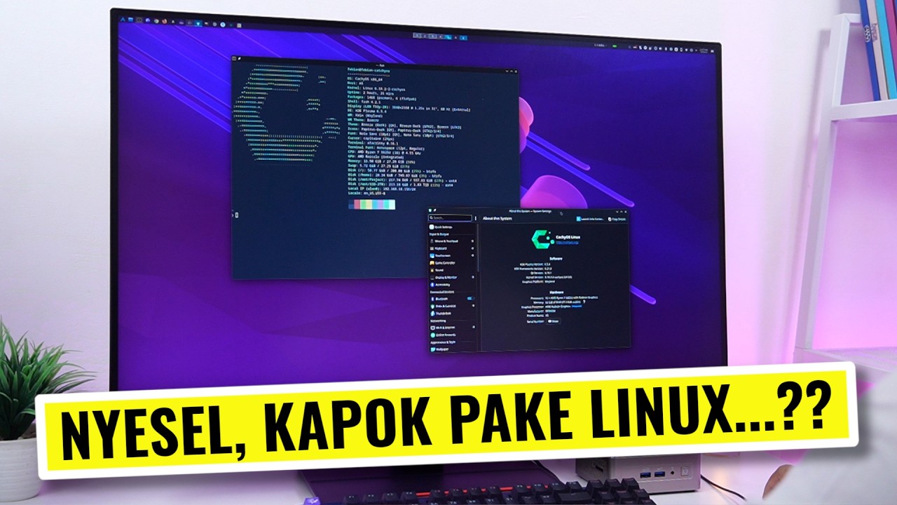 ⚡ Suka Duka Pake Linux Setelah 2 Tahun.. | Apa Kekurangan Linux?