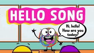 Download lagu Hi, Hello Song! Greeting Song for Kids | Preschool Songs | A Little SPOT mp3
