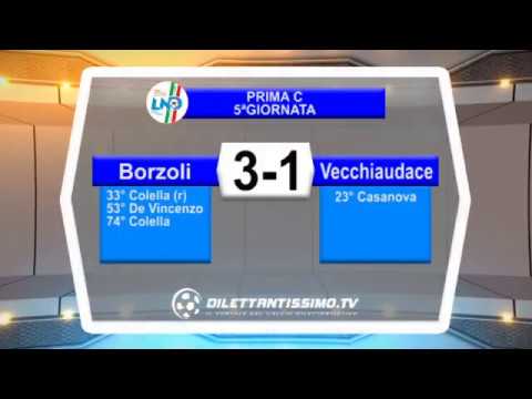 Borzoli-Vecchiaudace 3-1 - Prima Categoria C, 5°giornata
