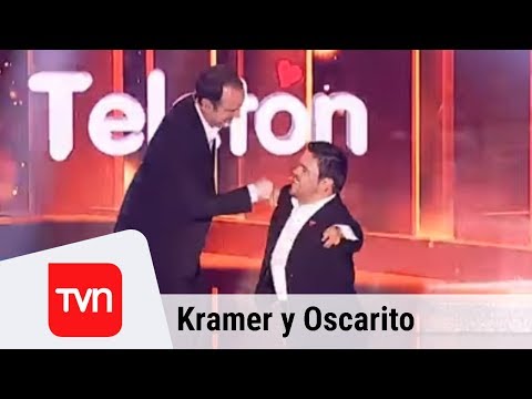 Kramer and Oscarito sparked laughter at the opening of the Telethon | Telethon 2017