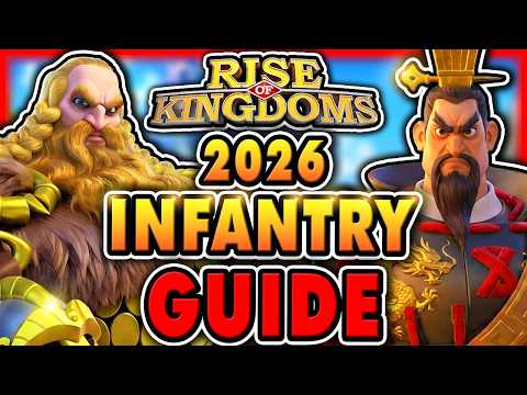 ULTIMATE Infantry Guide for Rise of Kingdoms! Best Commanders, Gear, Talents, Armaments & MORE