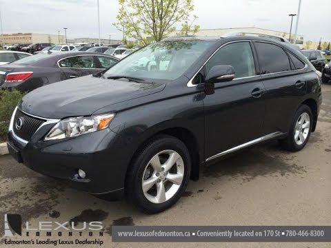 Lexus Certified Pre Owned Gray 2011 RX 350 AWD Review - Nisku, Leduc, Alberta