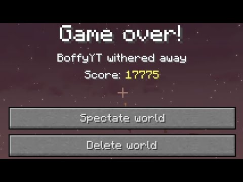 Boffy - I Died In Minecraft Hardcore Mode (Very Sad) (S1E7)