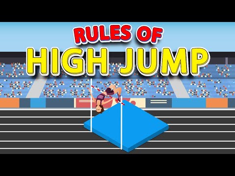 Rules of High Jump : High Jump Rules For Beginners : HIGH JUMP