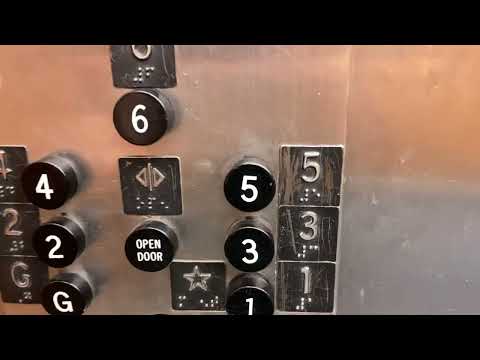 Vintage Otis Traction Elevator at Morrill Hall UIUC (Urbana, IL)