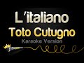 Toto Cutugno L Italiano Karaoke Version