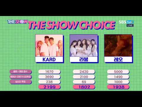 180807 🌟THE SHOW - LEO TOUCH AND SKETCH (1ST) FIRST WIN #TouchAndSketch_1st_Win