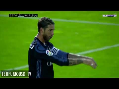 Celta Vigo vs Real Madrid 1 4 All Goals and Highlights with English Commentary 2016 17 HD 720p