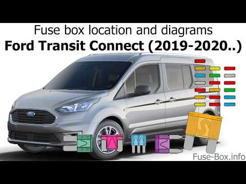 Fuse box location and diagrams: Ford Transit Connect (2019-2020..)