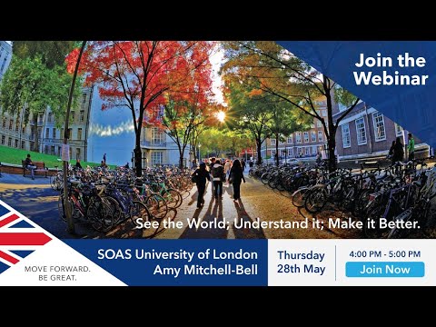 Session with SOAS University of London : See the World; Understand it; Make it better