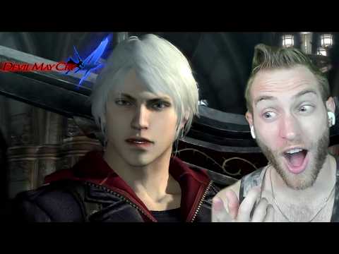 IS THIS GAME A SECRET!! First Time Playing Devil May Cry 4 (pt.1)