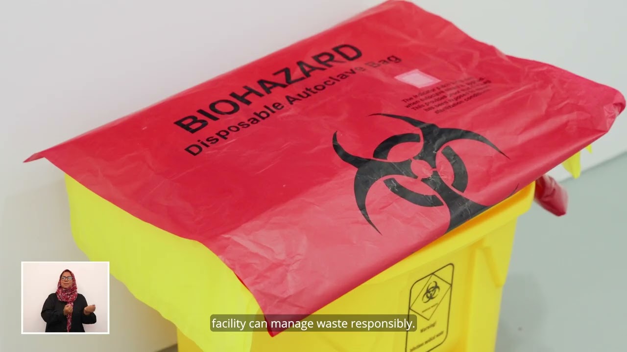 The Project for the Improvement of Infectious Waste Management in Southwest Asia