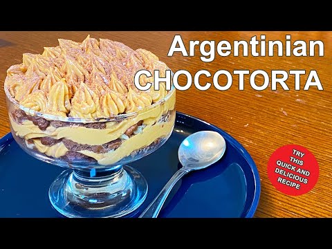 NO OVEN Icebox Dessert (Argentinian Chocotorta)