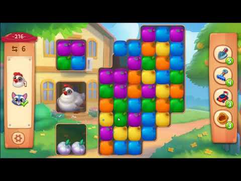 Farmscapes Level 216 - NO BOOSTERS 🌻🚜🐔 | SKILLGAMING ✔️