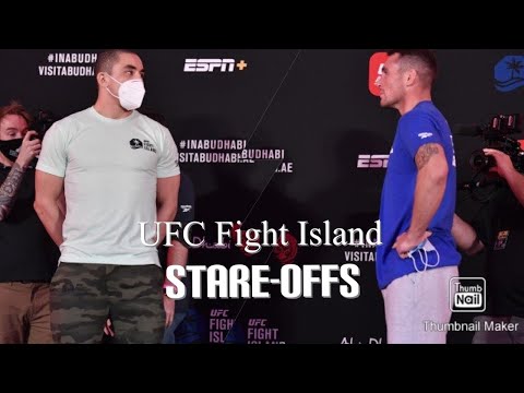 UFC Fight Night 3 Stare Offs | Whittaker Vs Till |