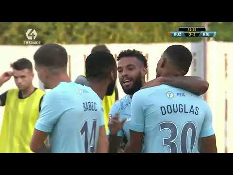 UEFA Conference League. D. Aurelio goal (Ruzomberok 0:3 Riga FC)
