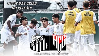 Santos x Atlético-GO | Gols e Melhores Momentos | Brasileirão Sub-17