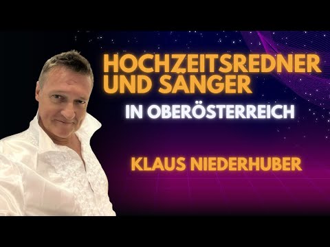 DER Hochzeitsredner für Freie Trauung mit Live Musik in Linz - Oberösterreich - Klaus Niederhuber