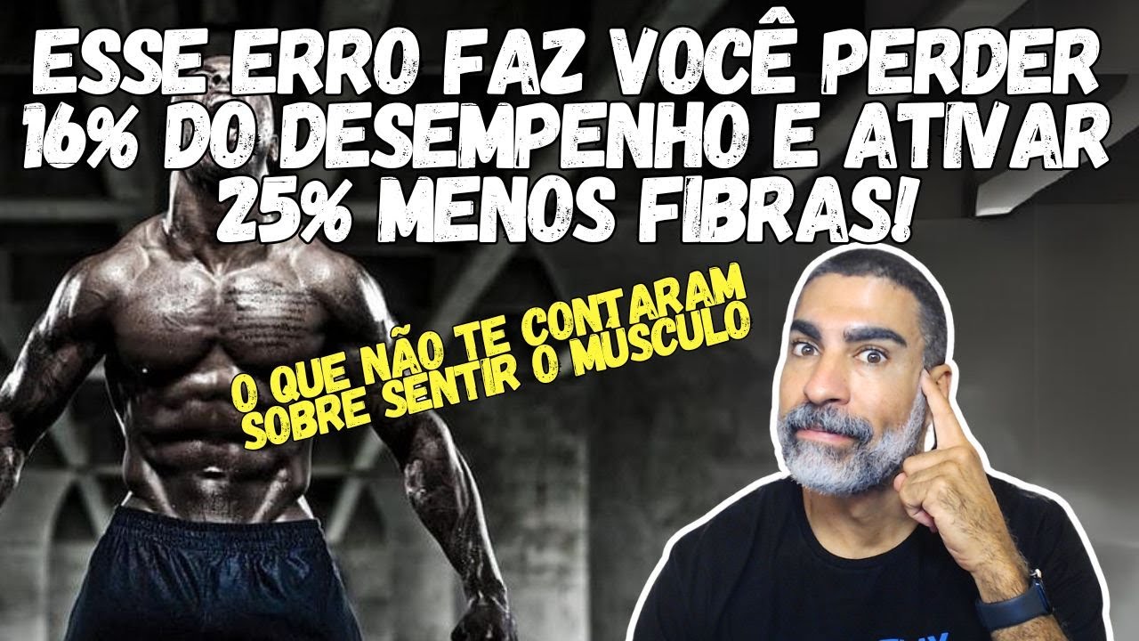 Um erro que todo mundo comete, mas reduz o desempenho e a ativação muscular