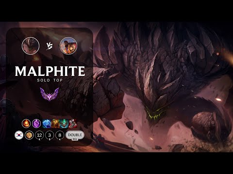 Malphite Top vs K'Sante - KR Master Patch 12.23