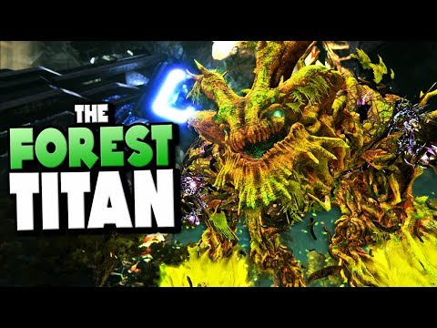 THE FOREST TITAN BATTLE! | ARK Extinction DLC Ep 40