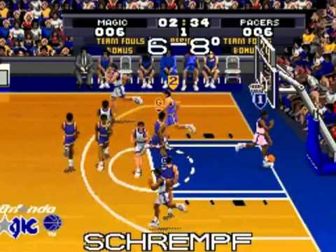 Tecmo Super NBA Basketball Super Nintendo