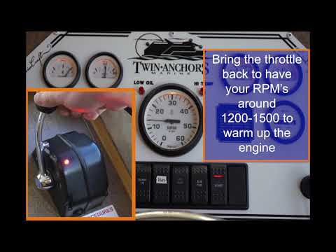 Starting a Twin Anchors Houseboat