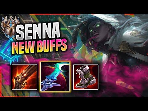 CHALLENGER TRIES SENNA WITH NEW BUFFS! - Challenger Plays Senna ADC vs Kai'sa! | Patch 11.17