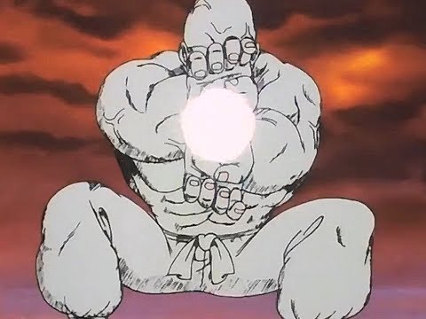 Master Roshi's Kamekameha first seen Dragon Ball.