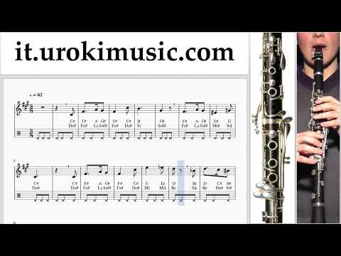 Lezioni di Clarinetto Harry Potter - Hedwig's Theme Tutorial Spartito um-i276
