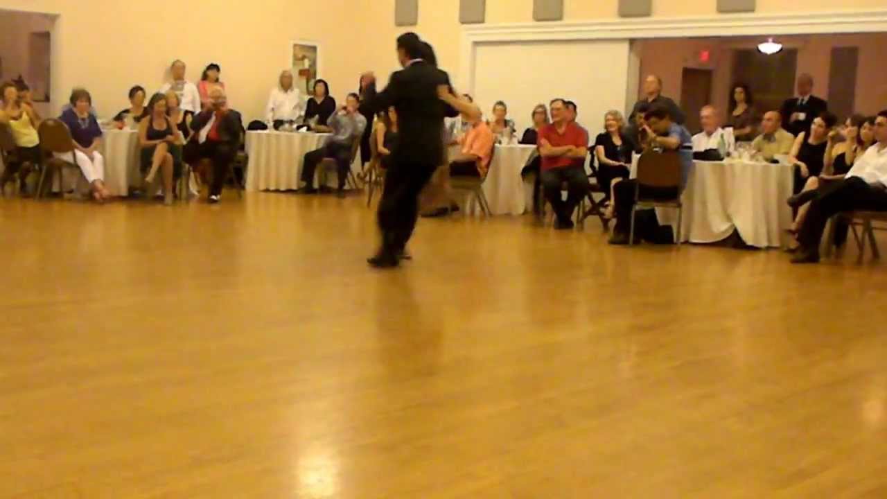 Facundo De La Cruz y Paola Sanz - Milonga en San Diego, California