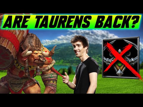 Are TAURENS BACK in the Meta?! - WC3 PTR Patch 1.36.20191 Preview - Grubby