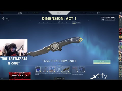 Sen Tenz Reacts To New Valorant BattlePass
