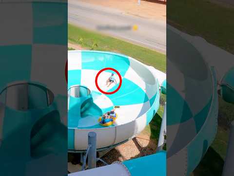 They Got Stuck In Water Slide (@splashway )